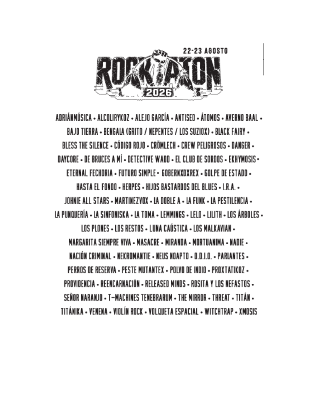 80 bandas Rockatón